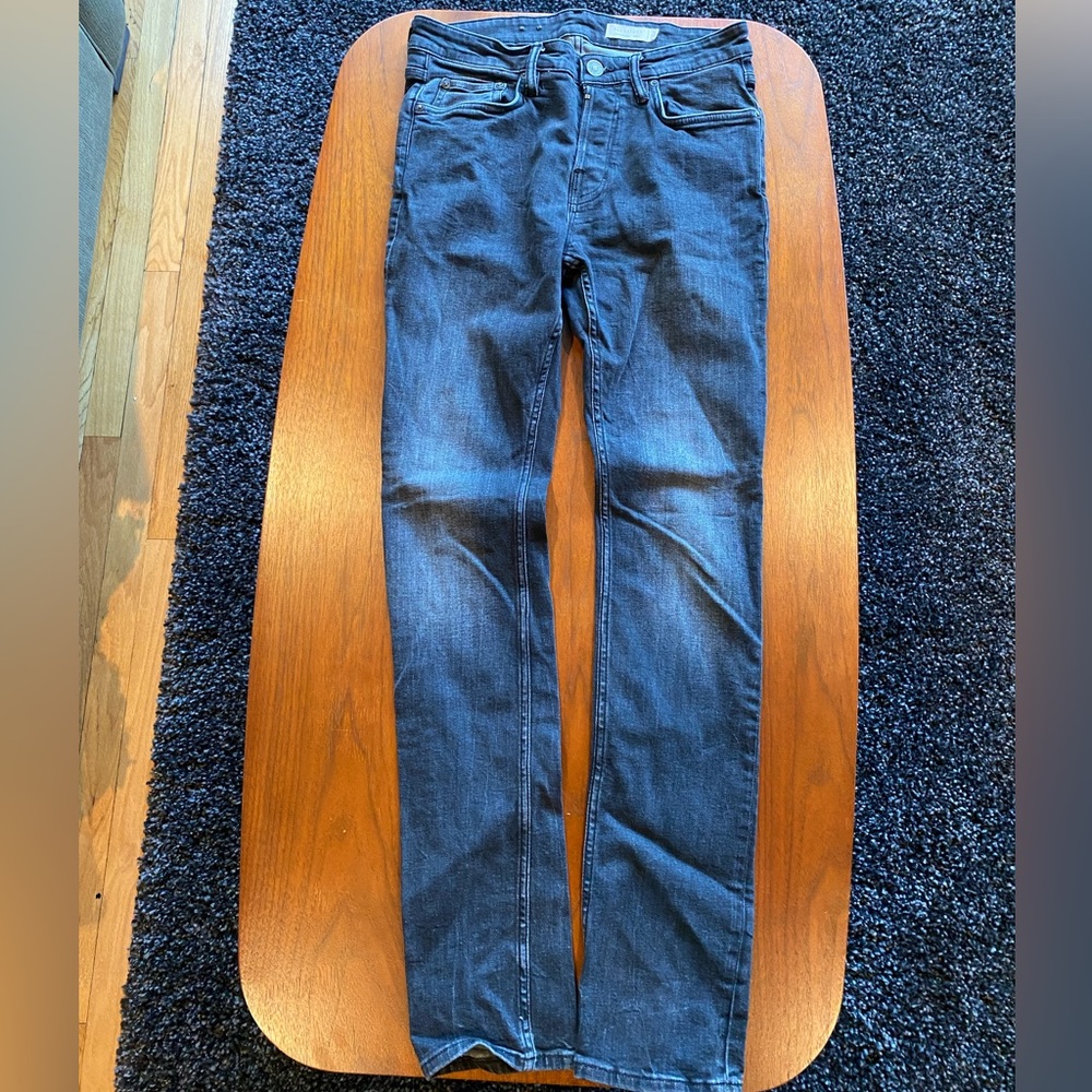 All Saints Cigarette jeans black/grey size 30